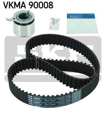 VKMA 90008 SKF Комплект (ремінь+ролики)0